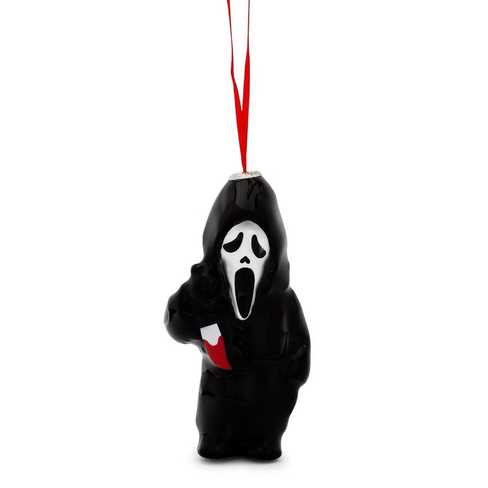 Surreal Entertainment Scream Ghostface Shatterproof Christmas Decoupage Ornament